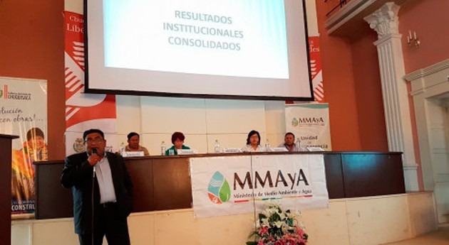 Gobierno boliviano informa Rendición Cuentas Final 2017 Sucre
