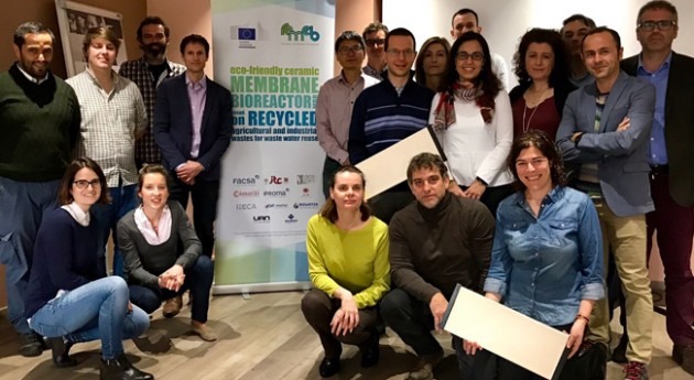 biorreactor membranas sostenible REMEB ultima puesta marcha España
