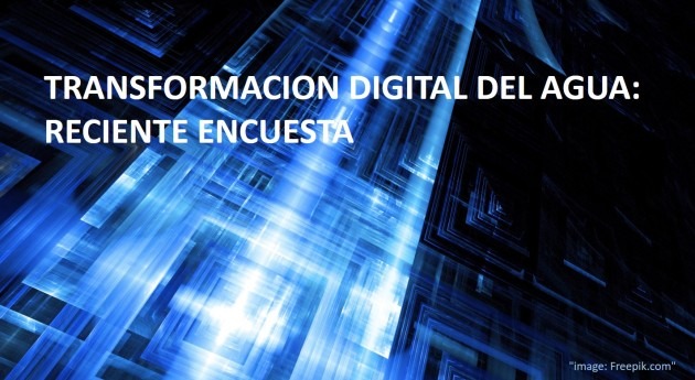 Transformación digital agua: reciente encuesta