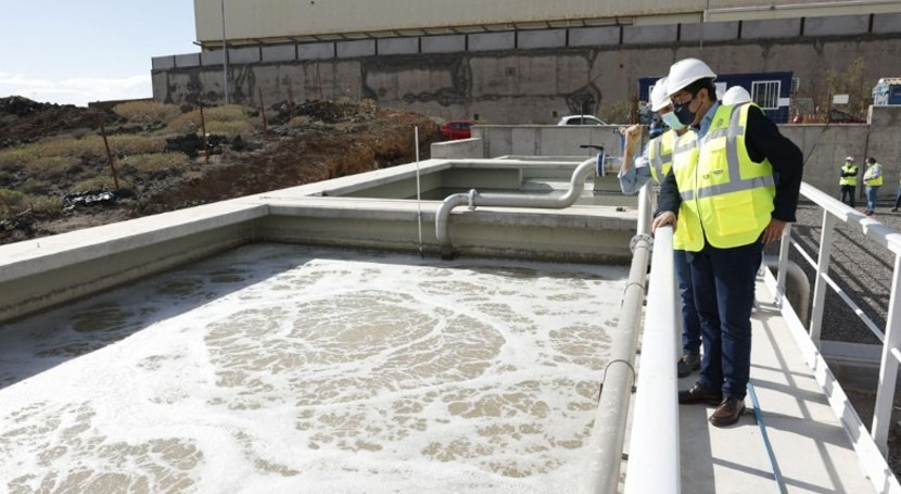 CIATF destina 6,5 M€ mejorar tratamiento aguas residuales Güímar y Candelaria