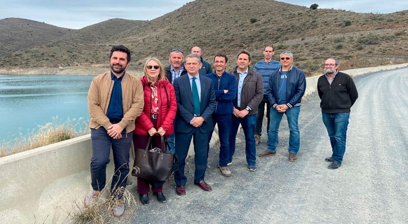 Gobierno Rioja recibe Acuaes explotación embalse Arroyo Regajo Cornago