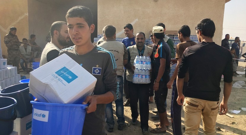 mitad niños Mosul carecen acceso agua potable