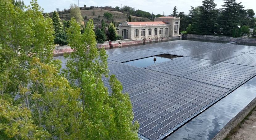 Canal estrena primera instalación fotovoltaica flotante producir energía renovable