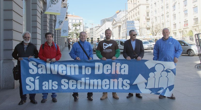 Campaña Sedimentos llega al Congreso defender delta Ebro y cuenca