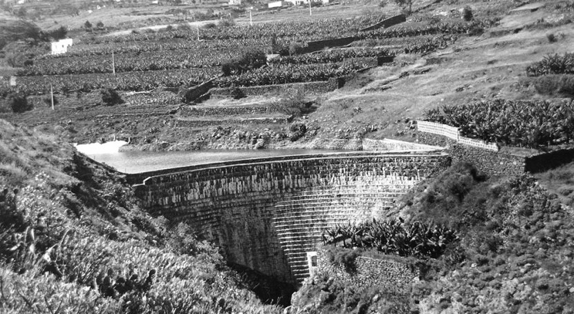 Registro obras hidráulicas gran interés cultural Gran Canaria: Presas embalse