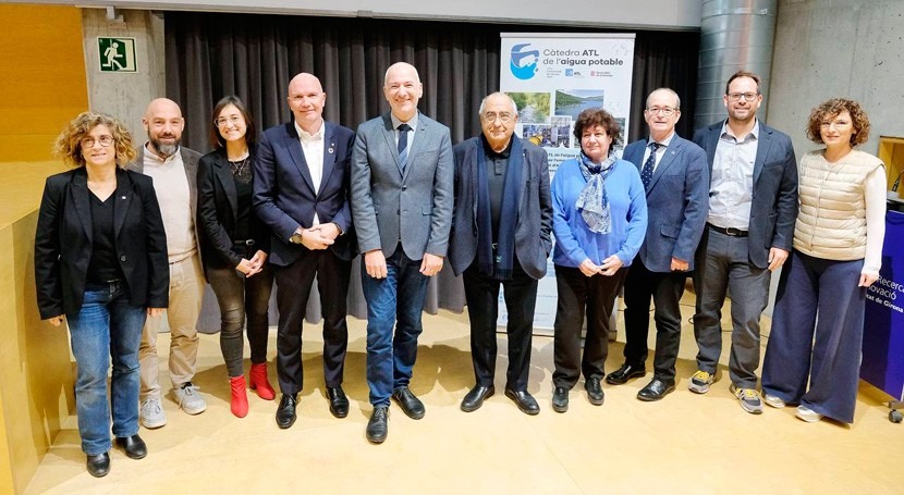 Generalitat Catalunya impulsa cátedra agua potable UdG colaboración ATL
