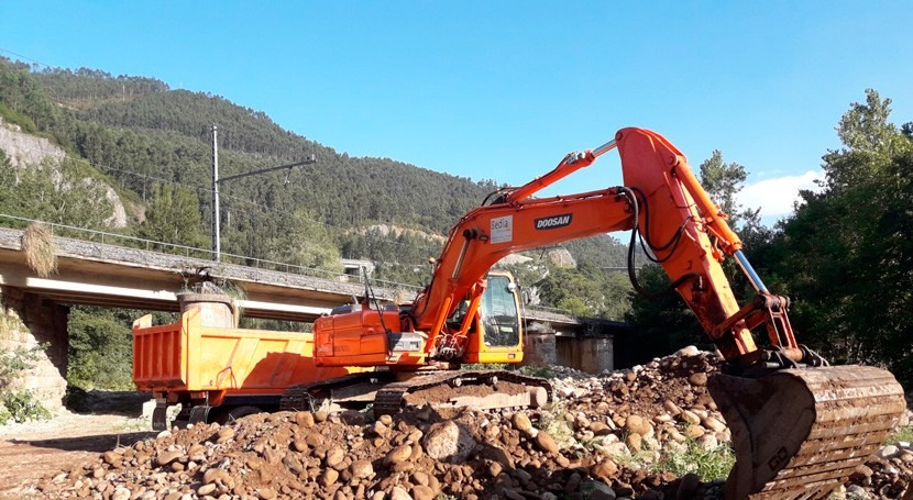 CHC finaliza labores limpieza río Besaya Corrales Buelna