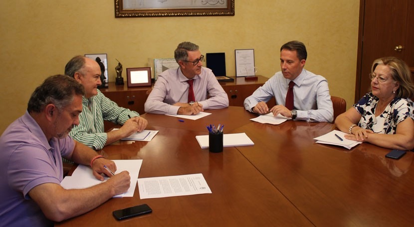 Mario Urrea y alcalde Lorca analizan asuntos competencia organismo cuenca