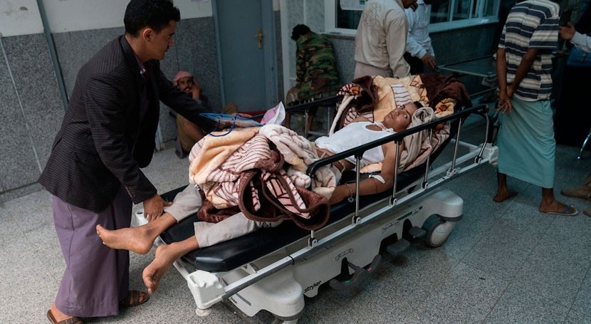 Ascienden 500.000 casos cólera Yemen