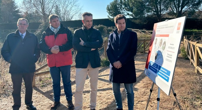 Comunidad Madrid finaliza trabajos renovación 2,5 km colectores Rozas