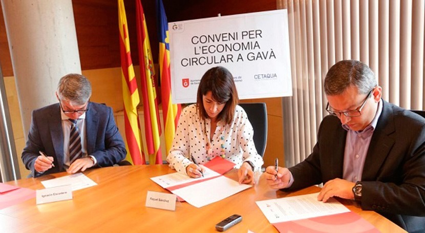 Suma esfuerzos impulsar proyectos reutilizar aguas depuradas Gavà