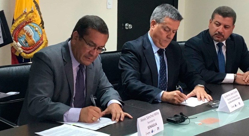 Ecuador une esfuerzos empresas internacionales desarrollo sector hídrico