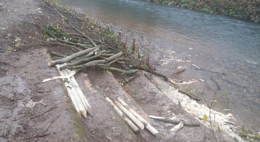 URA concluye 2ª Fase obras restauración ambiental río Oiartzun Fanderia