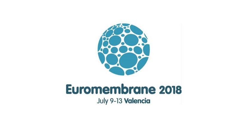 DAM, patrocinador conferencia internacional "EuroMembrane 2018" Valencia