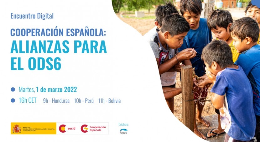 Encuentro digital: "Cooperación española: Alianzas ODS 6"