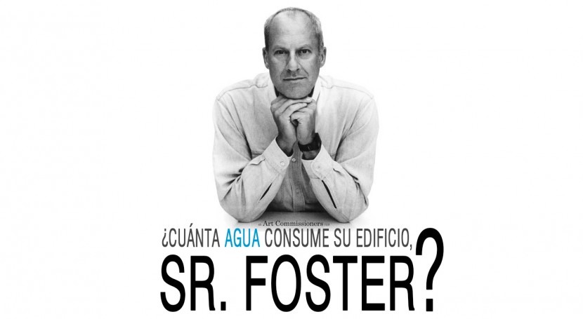 ¿Cuánta agua consume edificio, Señor Foster?