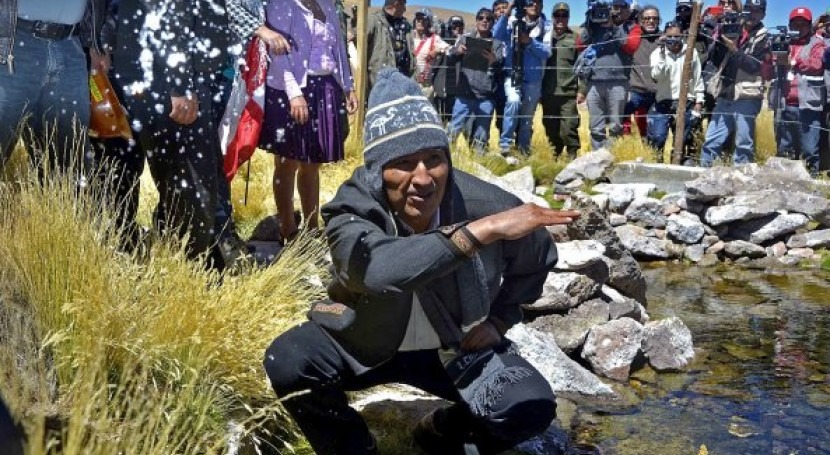 lucha aguas Silala (Bolivia-Chile)