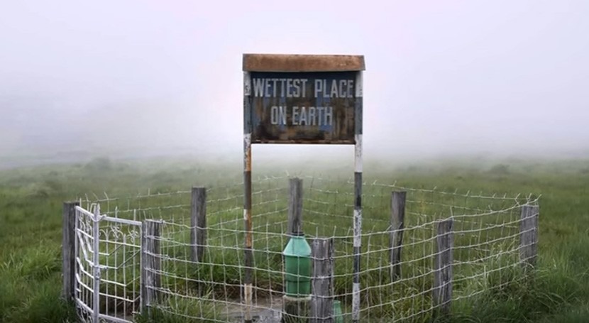 lugar más lluvioso mundo