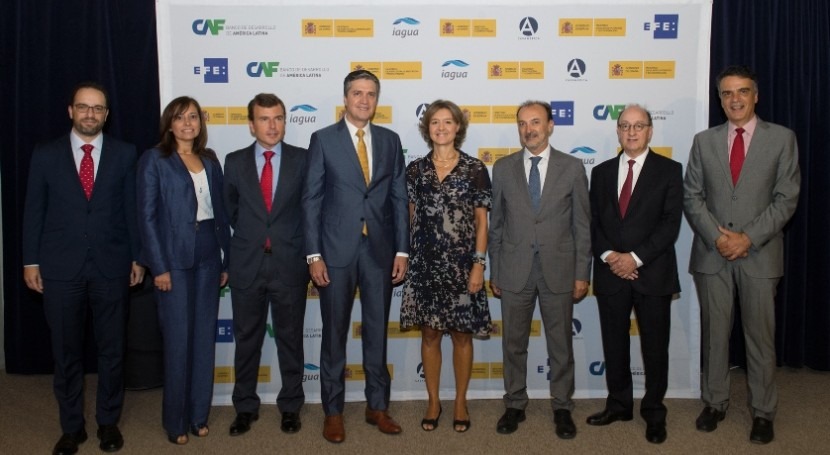 MAGRAMA refuerza alianza CAF frente al reto seguridad hídrica Iberoamérica
