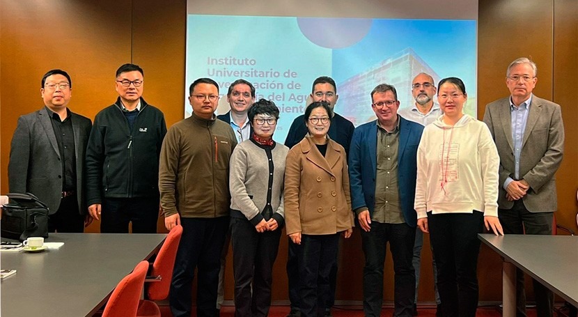 delegación Zhejiang (China) visita IIAMA-UPV abordar cooperación científica