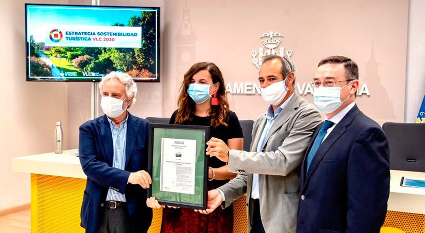 València, primera ciudad mundo que certifica huella carbono actividad turística