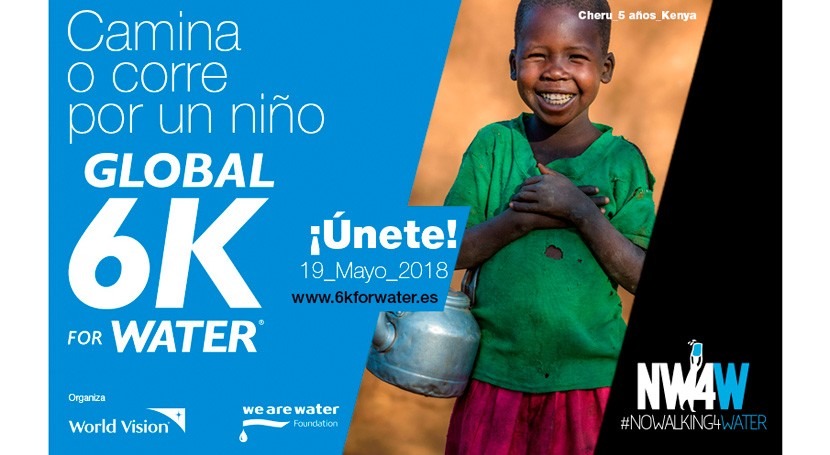 Global 6K For Water: Camina o corre niño