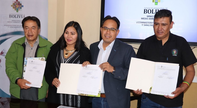 gobierno Bolivia construirá sistema alcantarillado sanitario Potosí