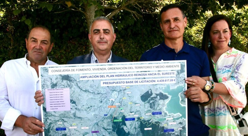 Fomento destina 7,7 millones mejorar agua tres municipios Campoo