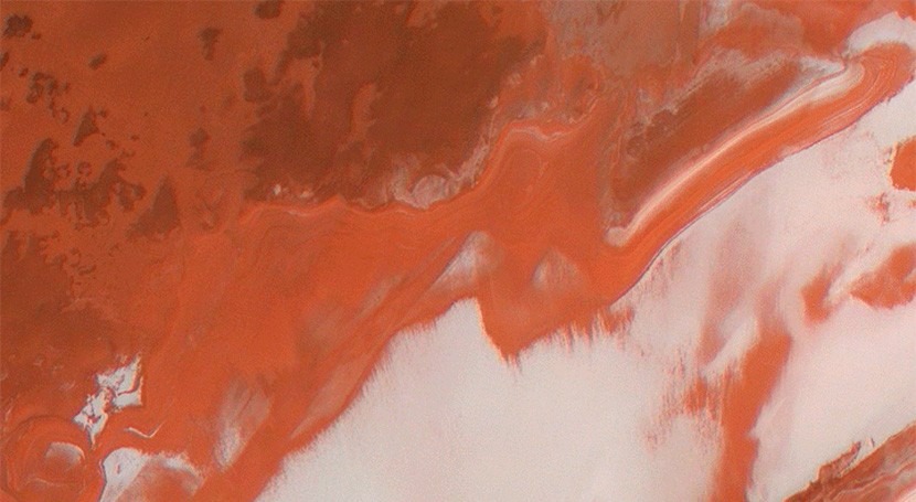 Imágenes muestran formación escarcha casquete polar norte Marte