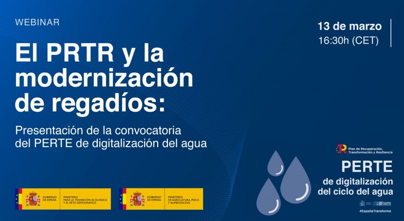 Marketing: riego inundación. Comunicación: riego modernizado y digitalizado