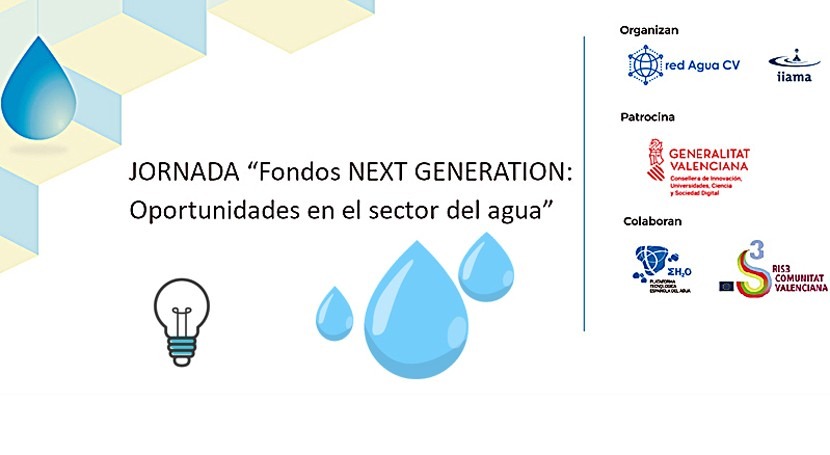"Red Agua CV" abordará oportunidad fondos "Next Generation" sector agua