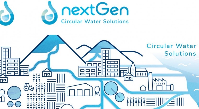 reutilización agua regenerada, energía y materiales. proyecto europeo NextGen