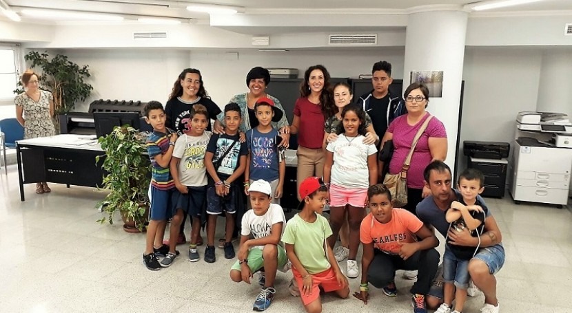 Hidraqua Santa Pola renueva colaboración alimentación y sanidad niños saharauis