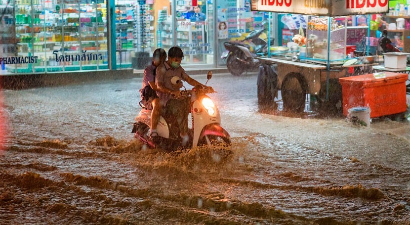 llegada fuertes lluvias Guangdong (China) obliga evacuación 127.000 personas