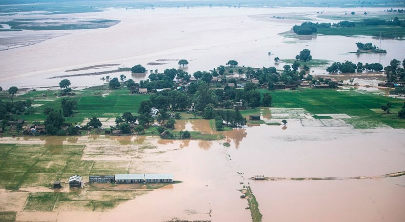 inundaciones Asia provocan más 1.200 muertos y 40 millones afectados