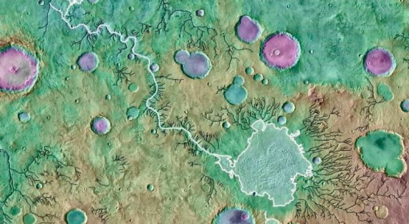 estudio, inundaciones brechas lagos son origen 25% valles Marte