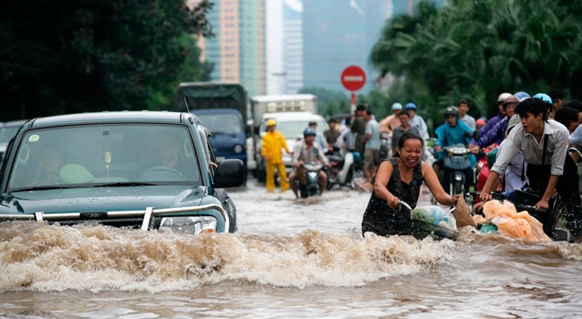inundaciones obligarán miles personas abandonar hogar Vietnam