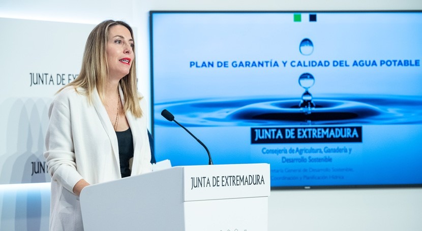 Junta Extremadura presenta Plan Garantía y Calidad Agua Potable