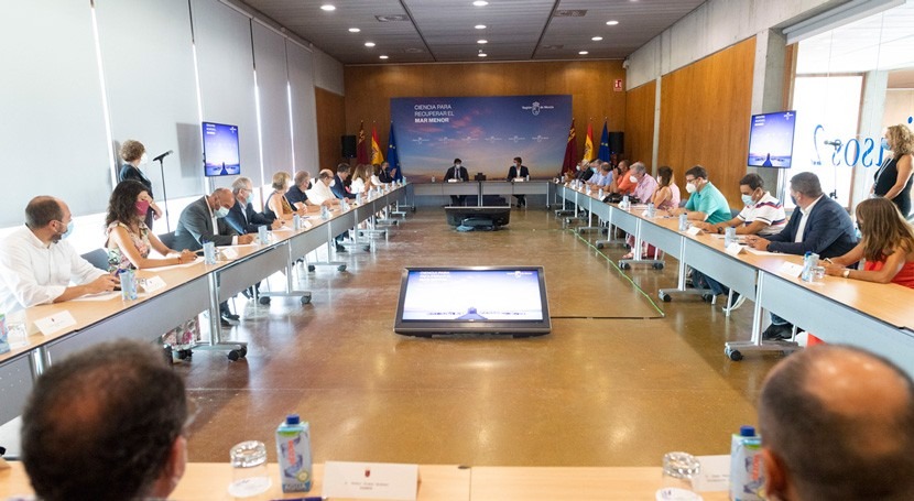 Murcia propone crear grupo trabajo científicos consensuar medidas Mar Menor
