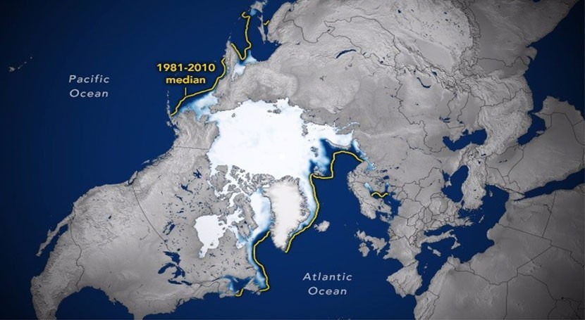 Ártico pierde este invierno capa helada como Texas y Arizona