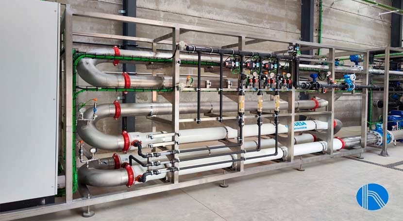 Proyecto depuración y reutilización aguas residuales industria química