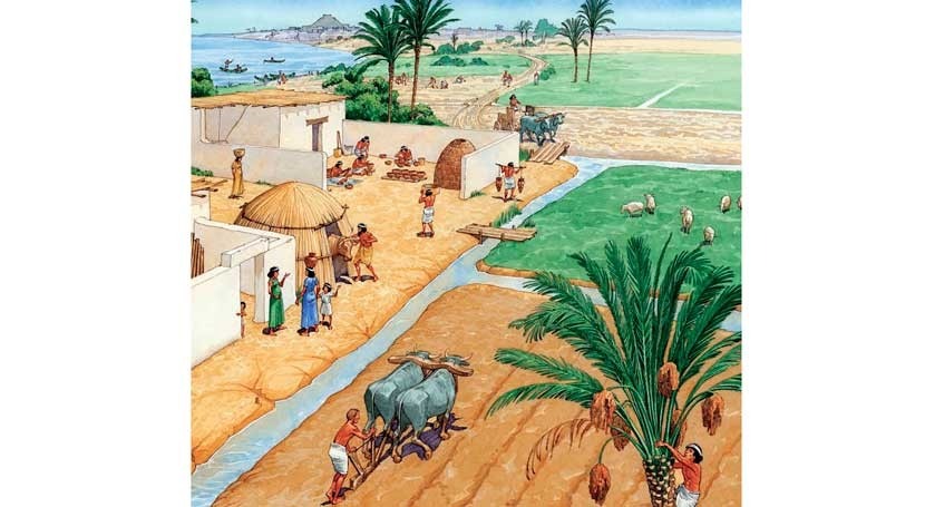 agua agricultura como origen urbanismo