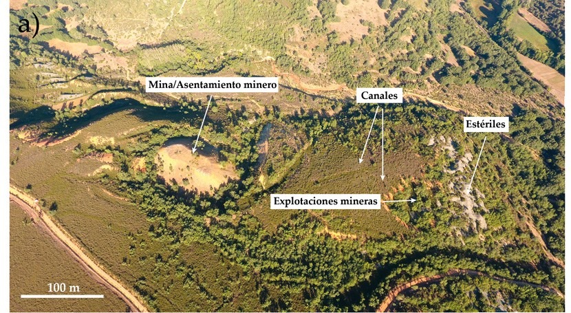 drones revelan canales agua excavados hace 2.000 años minería romana León