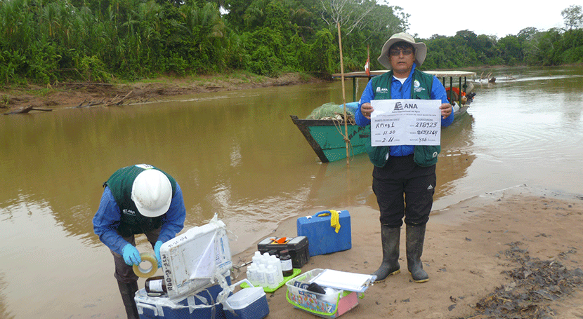 ANA Perú realiza monitoreo calidad recursos hídricos áreas naturales protegidas