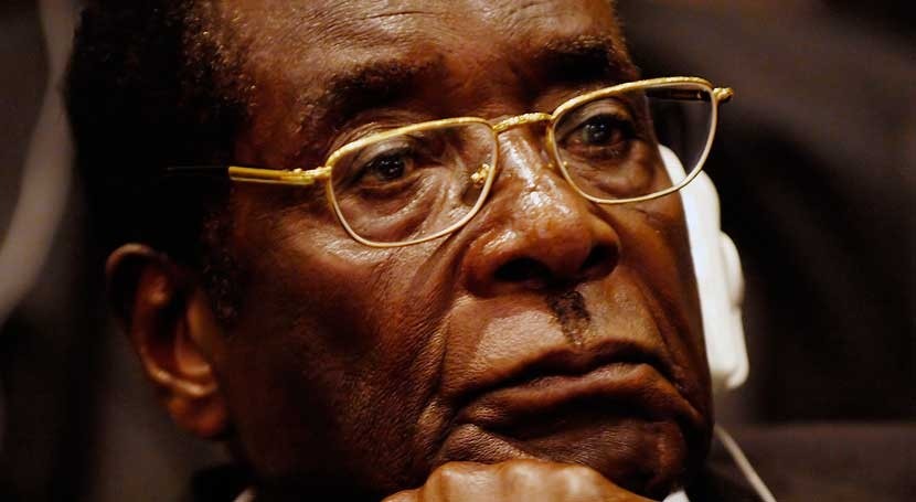 zonas más afectadas sequía Zimbabue, escenario cumpleaños Mugabe