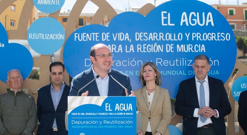 Gobierno murciano reclama urgencia Pacto Nacional Agua esta legislatura