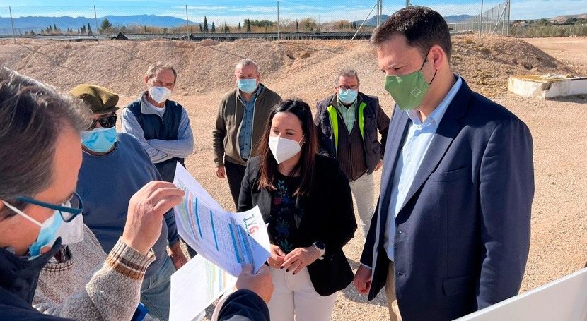 Murcia invierte 48.300 euros conducción aguas regeneradas riego Yecla