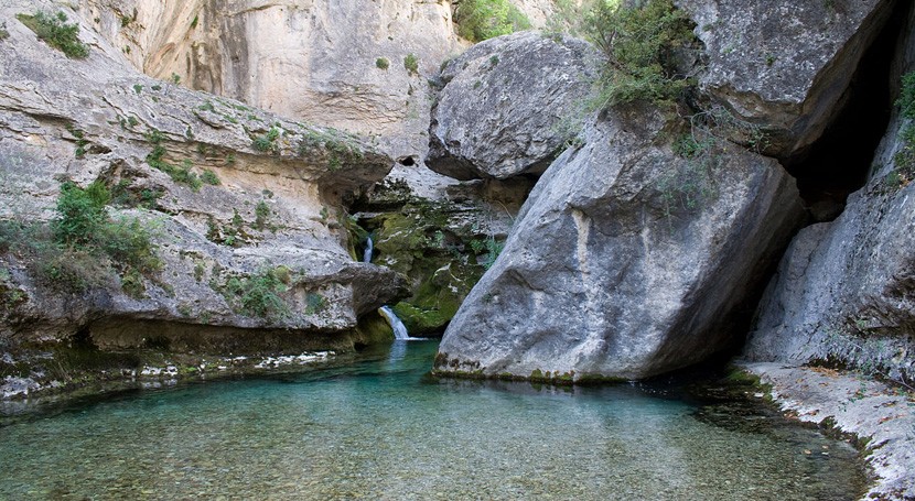 Aragón aprueba plan protección Monumento Natural Nacimiento Río Pitarque