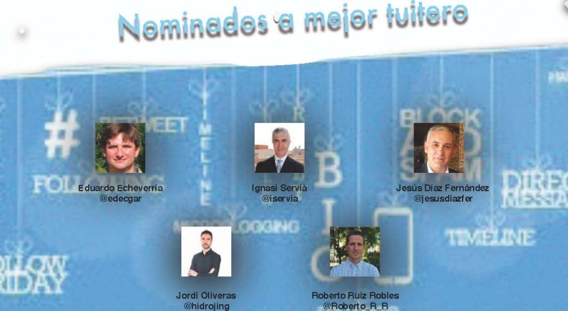 Quién será mejor tuitero #iAgua 2015