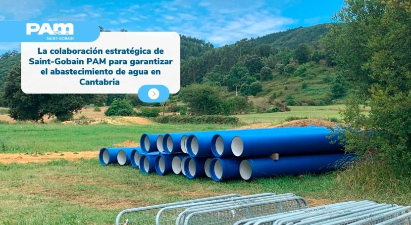 colaboración estratégica SG PAM garantizar abastecimiento agua Cantabria